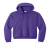 Custom Port & Company Core Fleece Pullover Hooded Sweatshirt - Purple