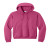 Custom Port & Company Core Fleece Pullover Hooded Sweatshirt - Sangria Pink