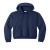 Custom Port & Company Core Fleece Pullover Hooded Sweatshirt - True Navy Blue