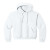 Custom Port & Company Core Fleece Pullover Hooded Sweatshirt - White