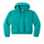 Custom Port & Company Core Fleece Pullover Hooded Sweatshirt - Bright Aqua Blue