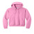 Custom Port & Company Core Fleece Pullover Hooded Sweatshirt - Candy Pink