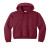 Custom Port & Company Core Fleece Pullover Hooded Sweatshirt - Cardinal Pink