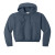 Custom Port & Company Core Fleece Pullover Hooded Sweatshirt - Heather Navy Blue