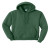 Custom Port & Company Core Fleece Pullover Hooded Sweatshirt - Forest green