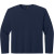 Custom Gildan Softstyle Long Sleeve T-Shirt - Navy