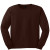 Custom Gildan Ultra Cotton Long Sleeve T-Shirt - Dark chocolate