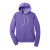 Custom Bella + Canvas Unisex Sponge Fleece Pullover Hoodie - Heather Team Purple