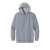 Custom CornerStone Tough Fleece Pullover Hoodie - Heather Grey Front