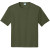 Custom Port & Company Performance Tee - Olive Drab Green