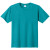 Custom Port & Company Fan Favorite Tee - Bright Aqua