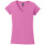 Custom Gildan Softstyle Women's Fit V-Neck T-Shirt - Azalea