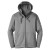 Custom Nike Therma-FIT Full-Zip Fleece Hoodie - Dark gray heather