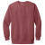 Custom Comfort Colors Ring Spun Crewneck Sweatshirt - Crimson