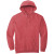 Custom Comfort Colors Ring Spun Hooded Sweatshirt - Crimson