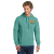Custom Comfort Colors Ring Spun Hooded Sweatshirt - Seafoam