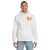 Custom Port & Company Essential White Fleece Pullover Hooded Sweatshirt