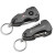 Custom Swiss Force Wildcub Multi-Tool & Flashlight Keyring - Black