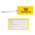Custom Luggage Tag - Yellow