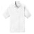 Custom CornerStone Select Lightweight Snag-Proof Tactical Polo - White Front View 