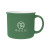 Custom 15 oz. Soft Touch Campfire Mug - Green