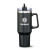 Custom Compeer Handle Travel Mug with Straw 40 oz - Black