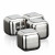 Custom Swiss Force Set of 4 Whisky Rocks