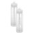 Custom 24 oz Debossed Grip Bottle - Clear