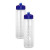 Custom 24 oz Debossed Grip Bottle - Blue