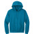Custom Adult Blend Hooded Pullover Sweatshirt - Gildan - Antique sapphire