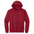 Custom Adult Blend Hooded Pullover Sweatshirt - Gildan - Cherry Red