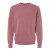Custom Independent Trading Co. Full Color Midweight Pigment Dyed Crew Neck Sweatshirt - Pigment maroon