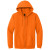 Custom Gildan Heavy Blend Full-Zip Hooded Sweatshirt - Safety orange