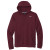 Custom Nike Full Color Club Fleece Pullover Hoodie - Dark maroon