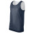 Custom Sport-Tek Full Color Youth PosiCharge Reversible Mesh Tank - True Navy/white Front View 