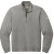 Custom Nike Full Color Dri-FIT Corporate 1/2-Zip - Gray Front View 