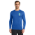 Custom OGIO Full Color Long Sleeve Pulse Crew - On Model