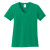 Custom Port & Company Full Color Women's Core Cotton V-Neck Tee - Kelly