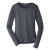 Custom OGIO Women's Long Sleeve Pulse Crew - Gear grey