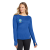 Custom OGIO Women's Long Sleeve Pulse Crew - On Model