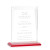Custom Sullivan Award - Starfire/Red 7 1/2"
