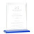 Custom Sullivan Award - Starfire/Blue 8 1/4"