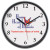 Custom Logo Photo Wall Clock - Black