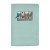 Custom 5" x 7" Pastel Sewn Paper Cover Notebook - Green