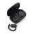 Custom AeroLoop Open Ear Wireless Earbuds - Black In Use 