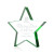 Custom Esna Star Award - Green Starfire 6"