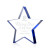 Custom Esna Star Award - Blue Starfire 6"