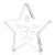 Custom Esna Star Award - Clear Starfire 6"