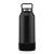 Custom 32 oz Growler Bottle w/Silicone Bowl - Black/Black 