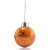 Custom Confetti Ornament - Orange 